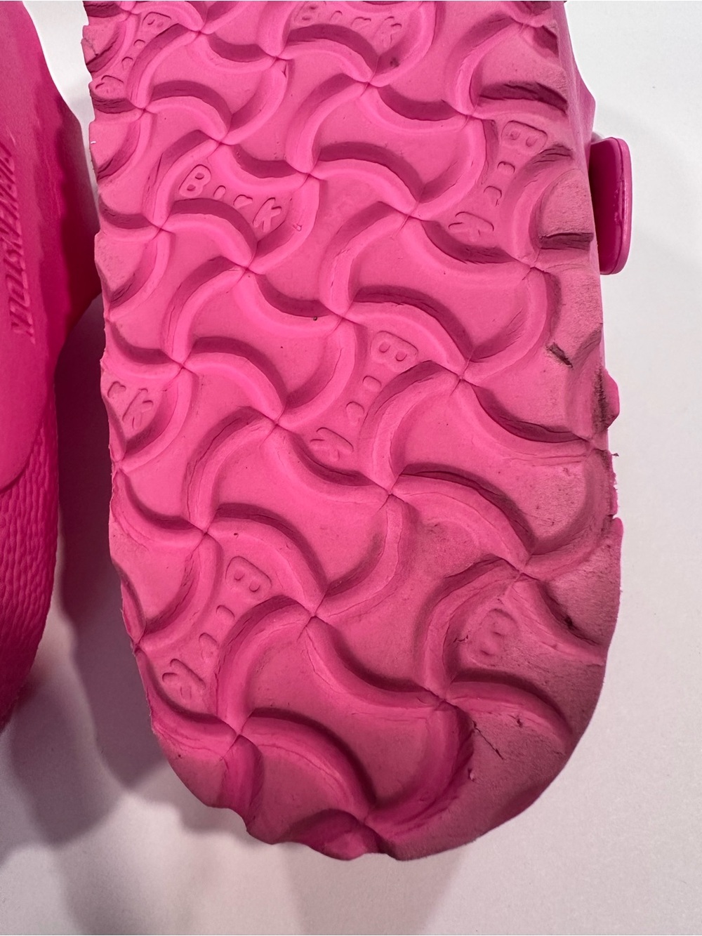 Birkenstock Arizona EVA Hot Pink Double Buckle Sandals Women's Size 39 EU 8 US - Picture 8 of 10